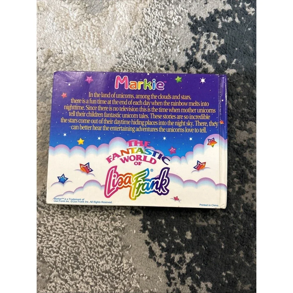 Lisa Frank Markie Autographs Book VERY RARE